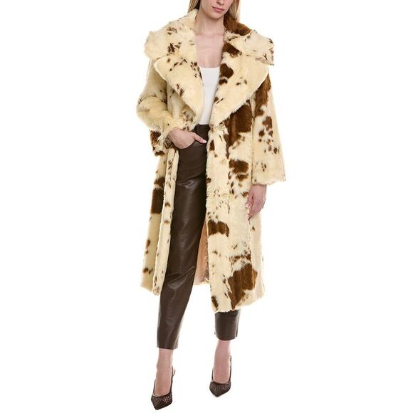 Adrienne Landau Jackets & Blazers - Adrienne Landau Womens  Heritage Coat, Brown